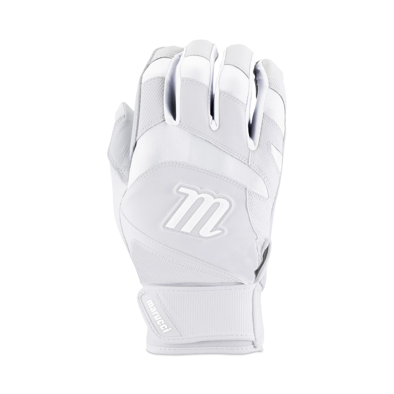 Marucci Signature Youth Batting Glove - White 3 Marucci Signature Youth Batting Glove - White